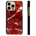 iPhone 13 Pro Max Beskyttelsesdeksel - Rød Marmor