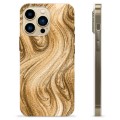 iPhone 13 Pro Max TPU-deksel - Gylden Sand
