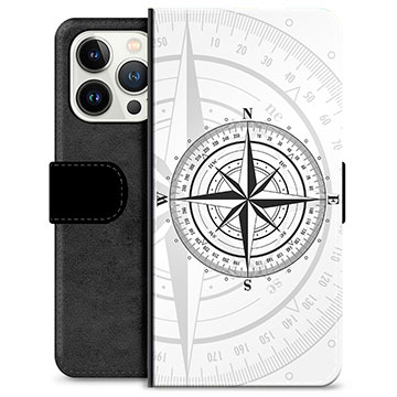 iPhone 13 Pro Premium Lommebok-deksel - Kompass