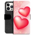 iPhone 13 Pro Premium Lommebok-deksel - Love