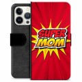 iPhone 13 Pro Premium Lommebok-deksel - Super Mamma