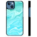 iPhone 13 Beskyttelsesdeksel - Blå Marmor