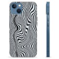 iPhone 13 TPU-deksel - Fascinerende Zebra