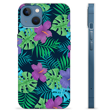 iPhone 13 TPU-deksel - Tropiske Blomster