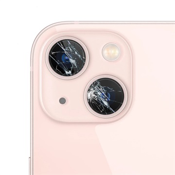 Reparasjon av iPhone 13 mini Kamera Linse Glass - Rosa