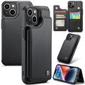 iPhone 14 Plus Caseme C22 etui RFID-kortlommebok
