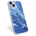 iPhone 14 Plus TPU-deksel - Fargerik Marmor