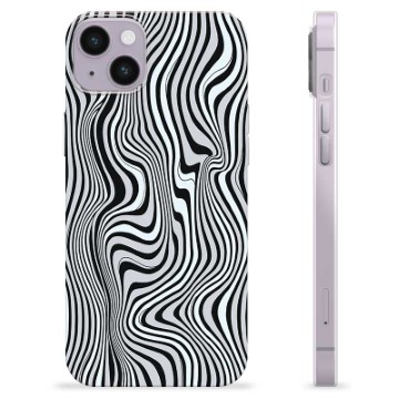 iPhone 14 Plus TPU-deksel - Fascinerende Zebra