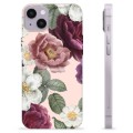 iPhone 14 Plus TPU-deksel - Romantiske Blomster