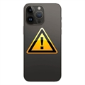 Utskifting av iPhone 14 Pro Max Bakdeksel - inkl. ramme - Svart