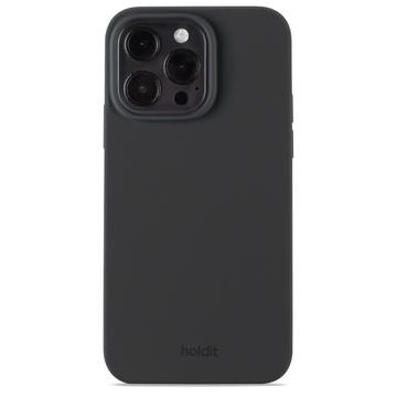iPhone 14 Pro Max Holdit Silikondeksel - svart