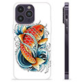 iPhone 14 Pro Max TPU-deksel - Koi Fisk