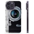 iPhone 14 Pro Max TPU-deksel - Retro Kamera
