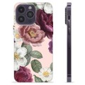 iPhone 14 Pro Max TPU-deksel - Romantiske Blomster