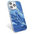 iPhone 14 Pro TPU-deksel - Fargerik Marmor