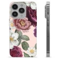 iPhone 14 Pro TPU-deksel - Romantiske Blomster