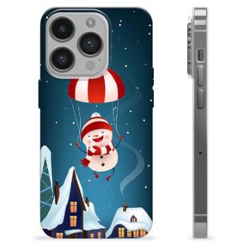 iPhone 14 Pro TPU-deksel - Snømann
