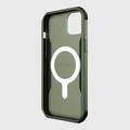iPhone 14 Raptic Fort biologisk nedbrytbart etui - MagSafe-kompatibelt - grønn