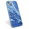 iPhone 14 TPU-deksel - Fargerik Marmor