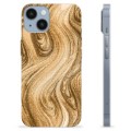 iPhone 14 TPU-deksel - Gylden Sand