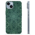 iPhone 14 TPU-deksel - Grønn Mandala