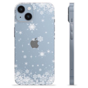 iPhone 14 TPU-deksel - Snøfnugg