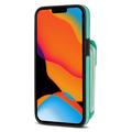 iPhone 15 Alt-i-ett-deksel med lommebok og stropp - Mynte