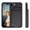 iPhone 15 Backup Ladedeksel - 7000mAh - Svart