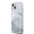 iPhone 15 DKNY Liquid Glitter Arch Logo Deksel
