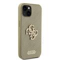 iPhone 15 Guess Perforert 4G-glitterlogo Deksel