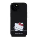 iPhone 15 Hello Kitty Daydreaming Liquid Silikondeksel - Svart