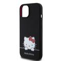 iPhone 15 Hello Kitty Daydreaming Liquid Silikondeksel - Svart