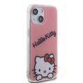 iPhone 15 Hello Kitty IML Daydreaming-deksel - Rosa