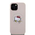 iPhone 15 Hello Kitty Kitty Asleep MagSafe-deksel - Rosa