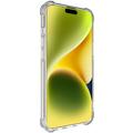 iPhone 15 Imak Drop-Proof TPU-deksel - Gjennomsiktig