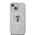 iPhone 15 Karl Lagerfeld IML Ikonik MagSafe-etui - klar