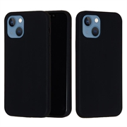 iPhone 15 Liquid Silicone Deksel - Svart