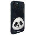 iPhone 15 Nimmy Friends Big Eyed Pet 2.0 Panda-deksel - svart