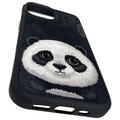 iPhone 15 Nimmy Friends Big Eyed Pet 2.0 Panda-deksel - svart