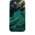 iPhone 15 Plus Burga Tough Hybrid-deksel - Emerald Pool