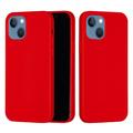 iPhone 15 Plus Liquid Silicone Deksel - Rød
