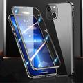 iPhone 15 Plus Magnetisk Deksel med Herdet Glass