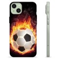 iPhone 15 Plus TPU-deksel - Fotballflamme