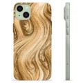 iPhone 15 Plus TPU-deksel - Gylden Sand