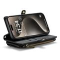 iPhone 15 Pro CaseMe C36 RFID-blokkerende lommeboketui - svart