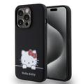 iPhone 15 Pro Hello Kitty Daydreaming Liquid Silikondeksel - Svart