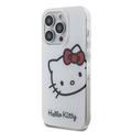 iPhone 15 Pro Hello Kitty IML Kitty Hode-deksel - Hvit