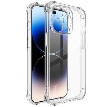 iPhone 15 Pro Imak Drop-Proof TPU-deksel - Gjennomsiktig