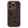 iPhone 15 Pro TPU-deksel med leopardtrykk