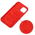 iPhone 15 Pro Liquid Silicone Deksel - Rød